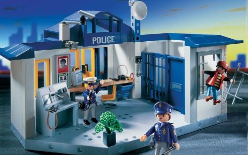 Playmobil commissariat carrefour