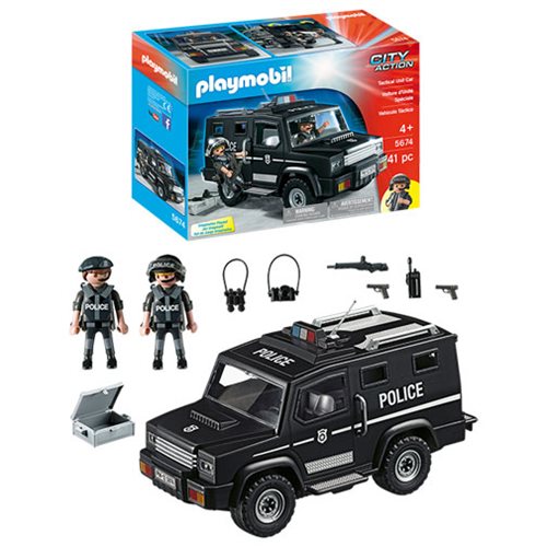 Playmobil 5674 tactical unit police car