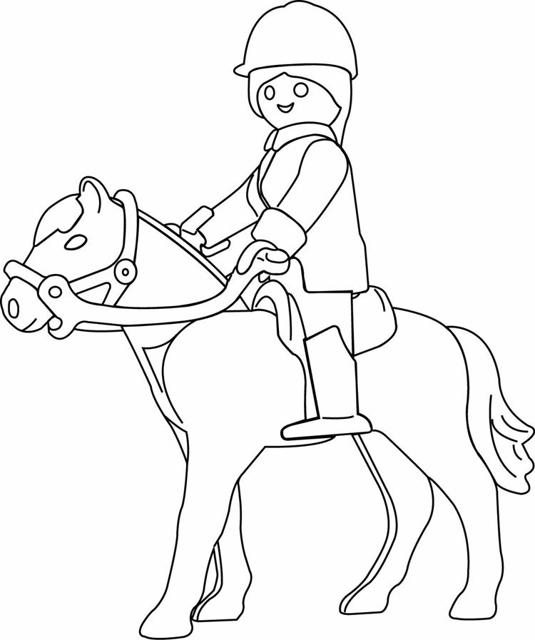 Dessin de playmobil facile