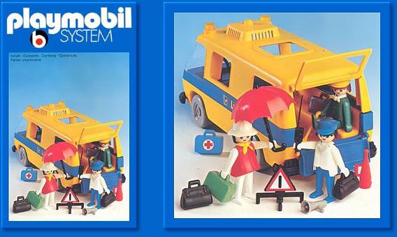 Playmobil lufthansa bus