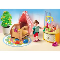 Playmobil dollhouse sypialnia
