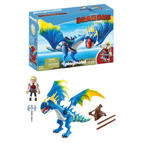 Playmobil dragon astrid et tempete