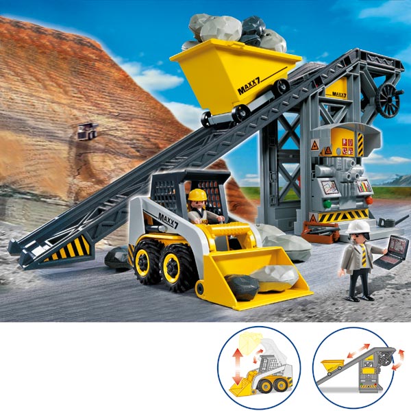Playmobil chantier voiture