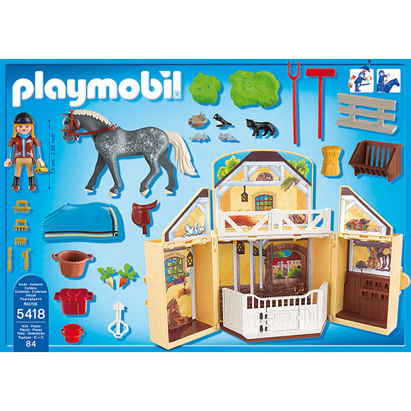 Playmobil écurie transportable