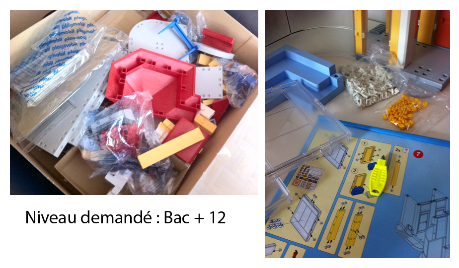 Ecole playmobil construction