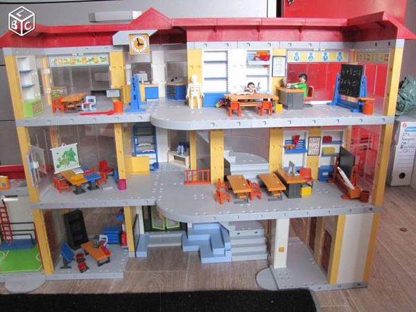 école playmobil d'occasion