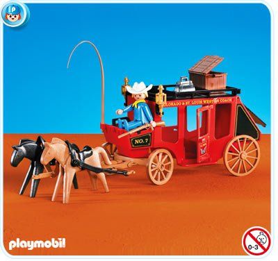 Playmobil cowboy kutsche