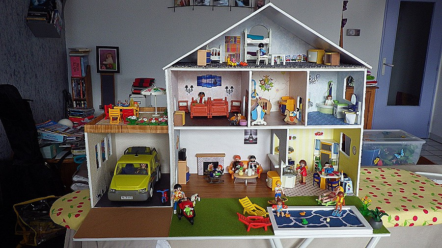 Maison playmobil jeu