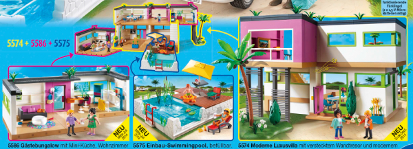 Playmobil piscine moderne
