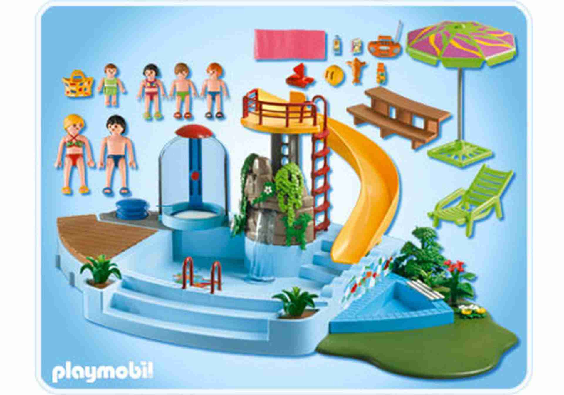 Piscine playmobil 4858 pas cher