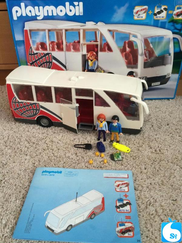 Playmobil bus 4419 bauanleitung