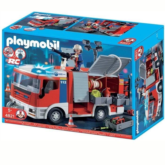 Camion pompier playmobil comparer prix