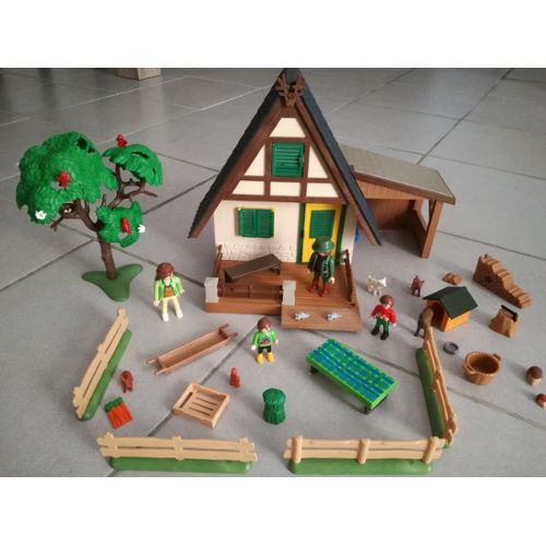 Playmobil maison animaux