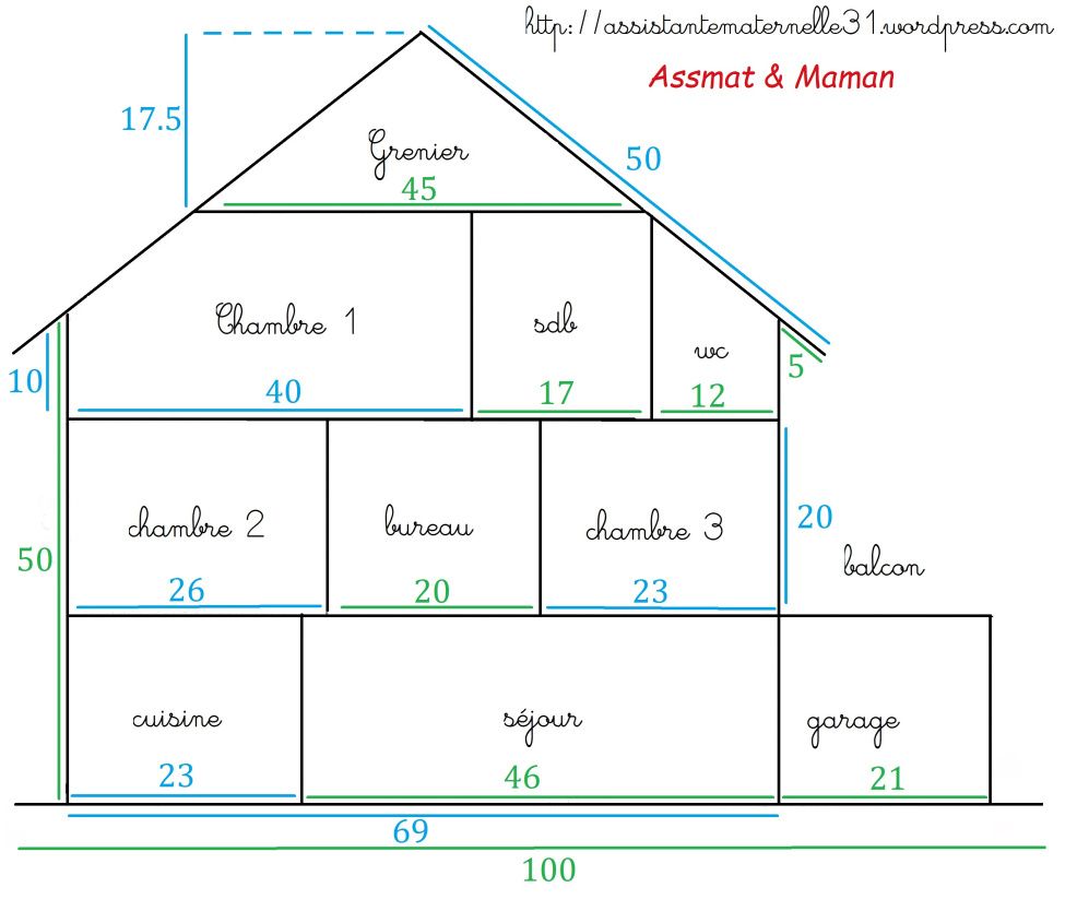 Playmobil maison triangle