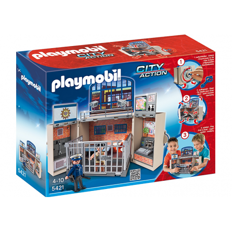 Playmobil city action komisariat policji