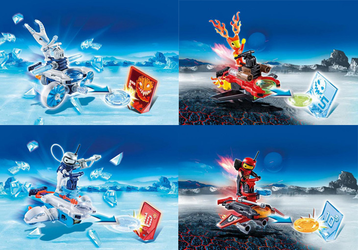 Playmobil fire & ice action game