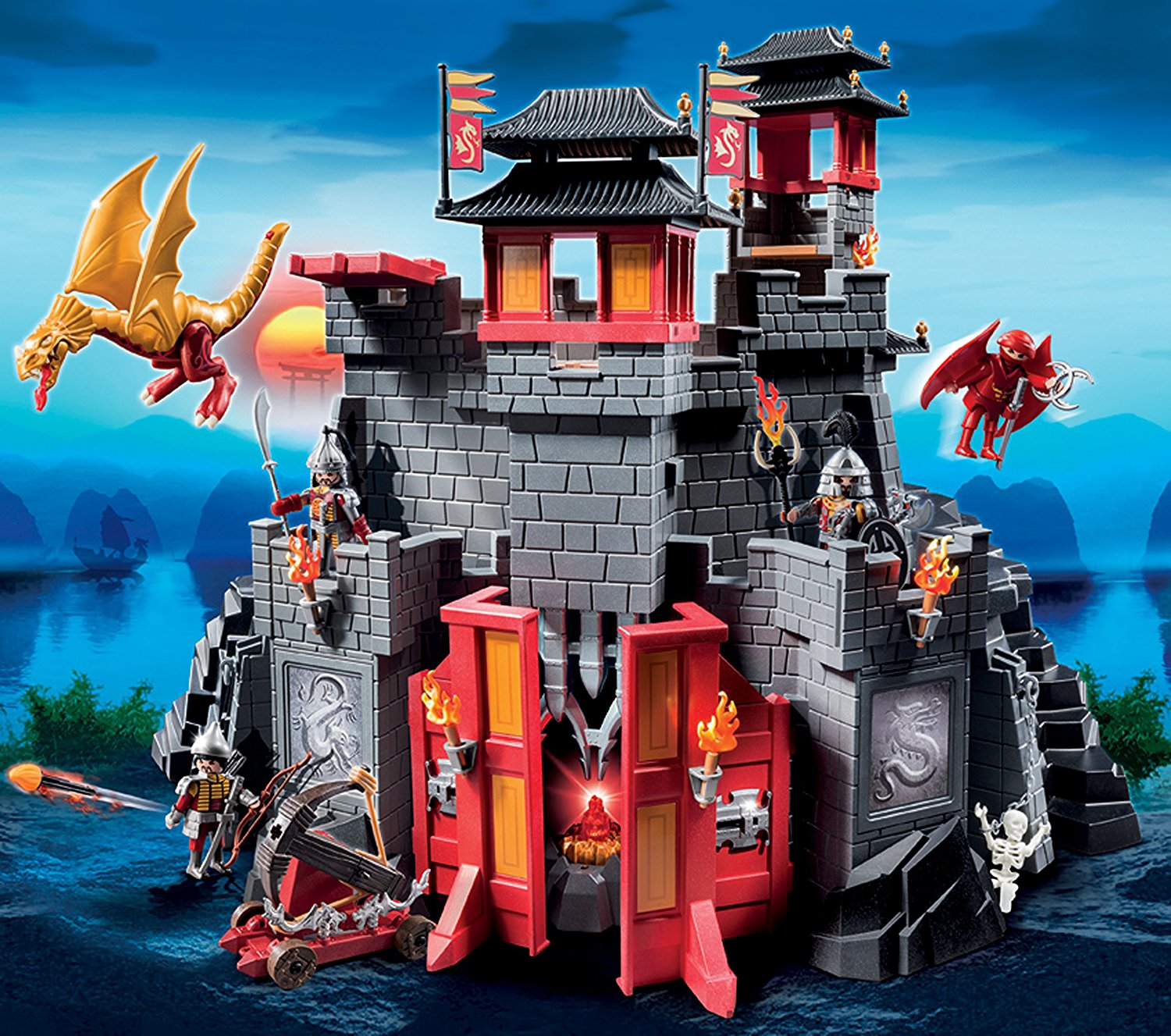 Playmobil chateau chinois