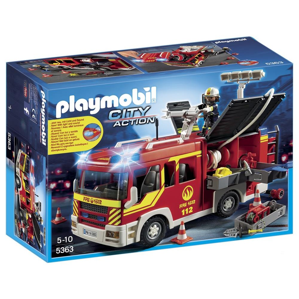 Playmobil pompier film