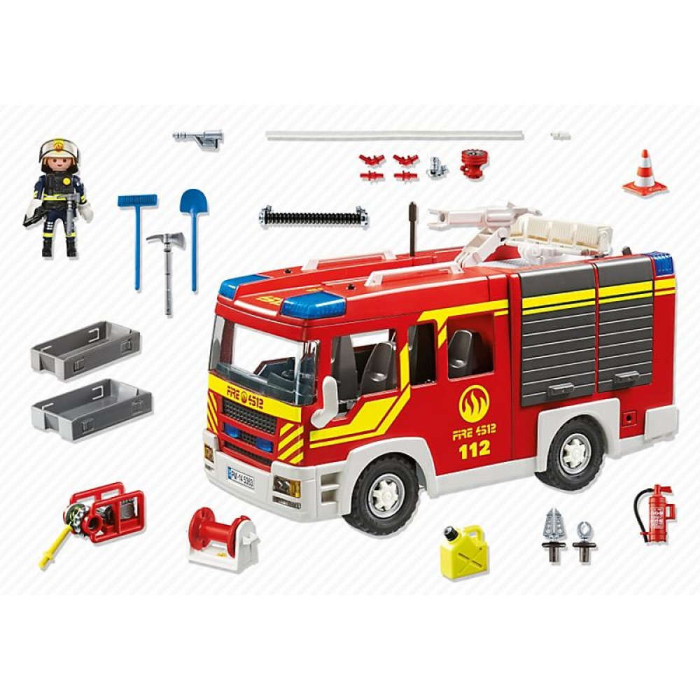 Playmobil pompier allemand