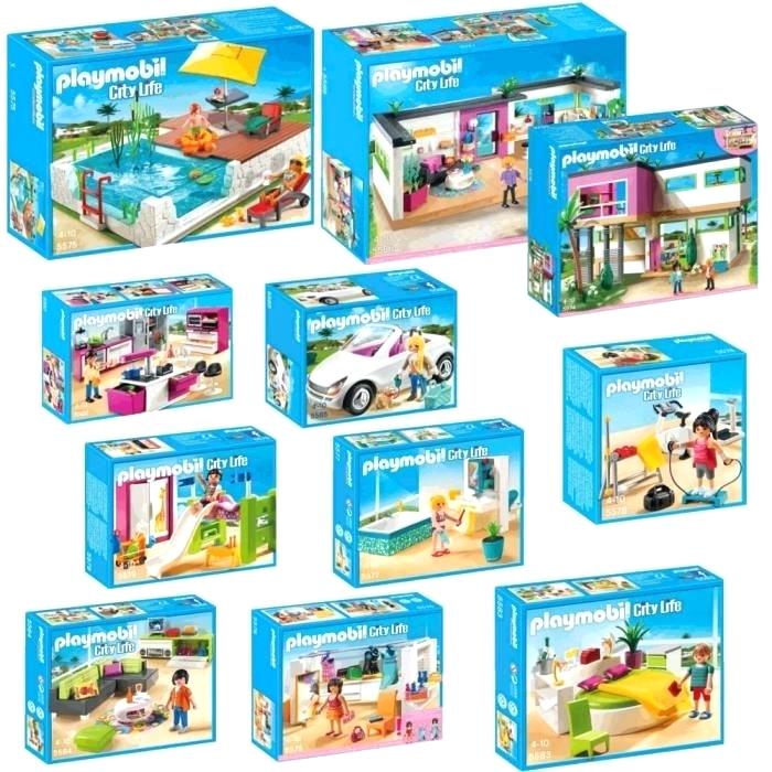 Auchan playmobil maison moderne