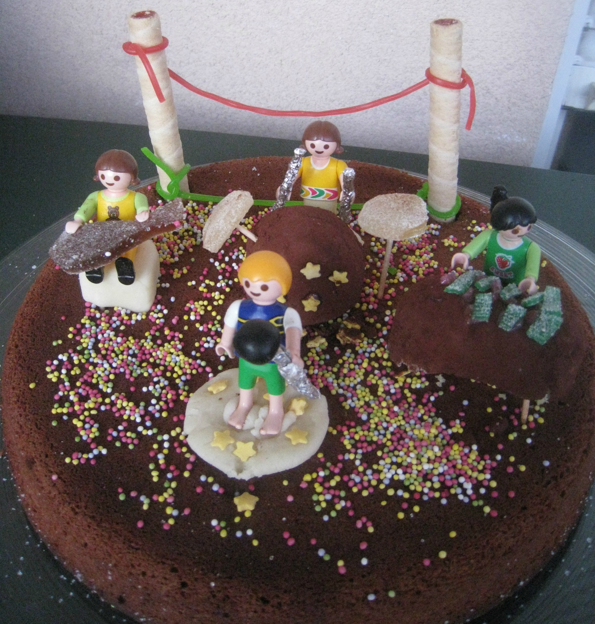 Anniversaire theme playmobil