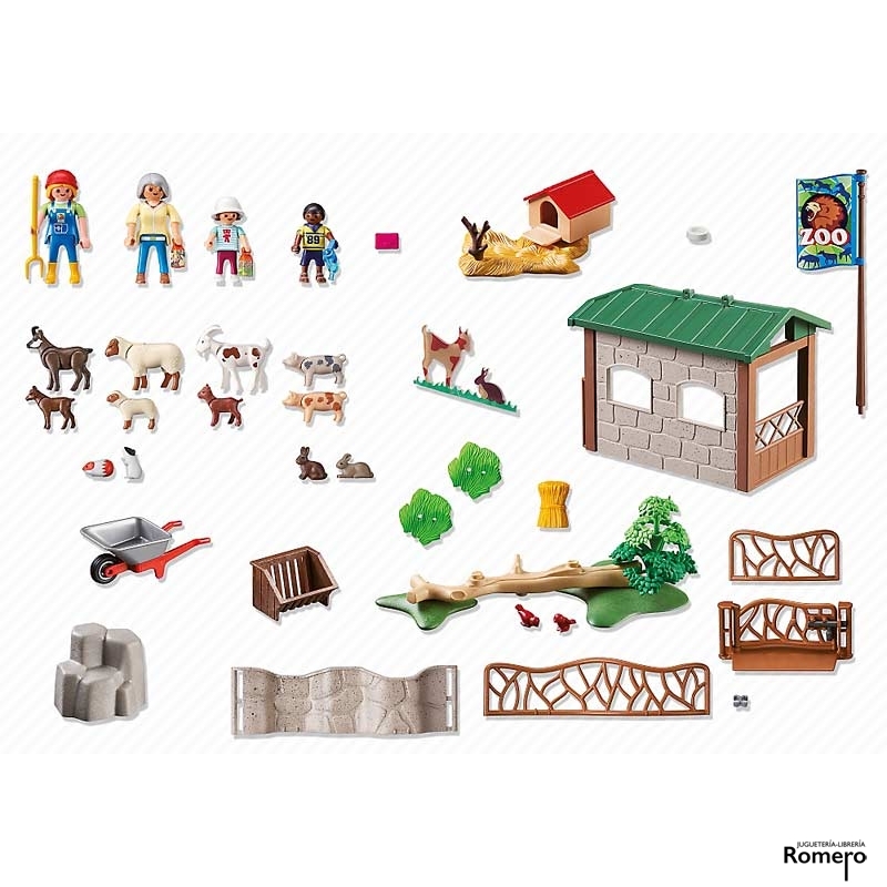 Playmobil zoo para niños