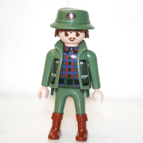 Playmobil garde forestier animaux