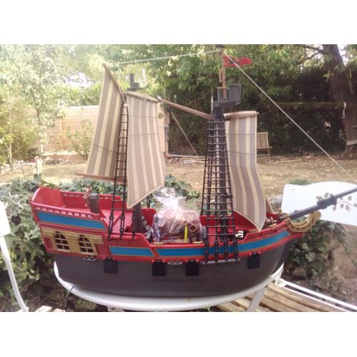 Playmobil - 3940 - grand bâteau de pirates