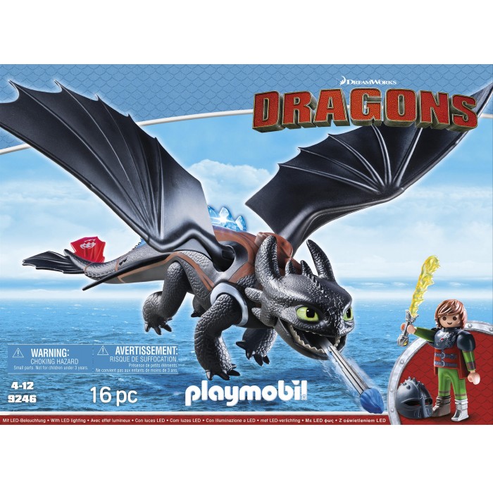 Playmobil dragon harold et krokmou