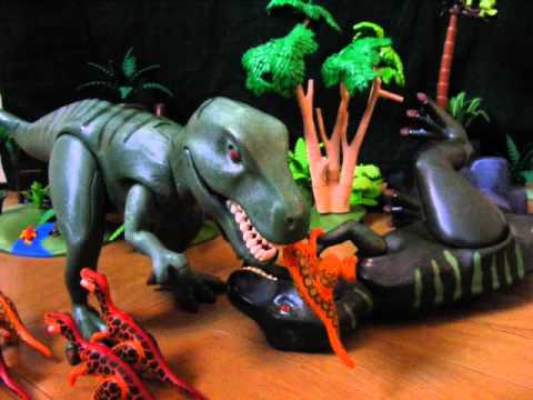Playmobil dinosaure tyrannosaure