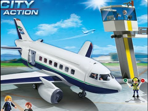 Avion playmobil broze