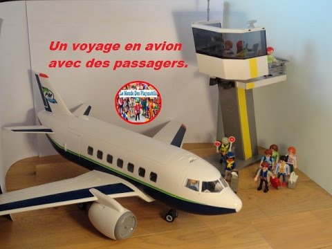 Playmobil grand avion passagers