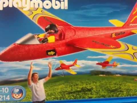 Playmobil avion polystyrene