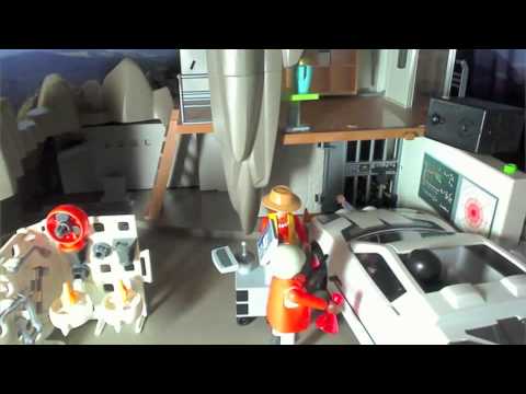 Playmobil agent secret base