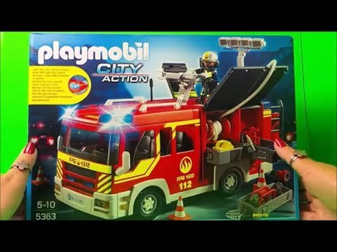 Playmobil city action brandweerauto