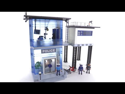 Playmobil city action police headquarters with prison (6919)