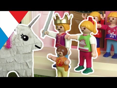 Anniversaire chez playmobil