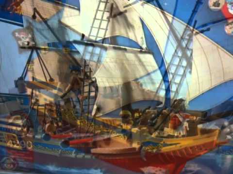 Playmobil bateau camouflage pirate