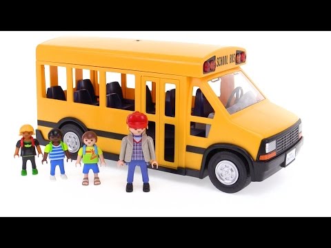 Playmobil bus school