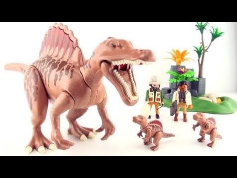 Playmobil spinosaurus mit dino nest