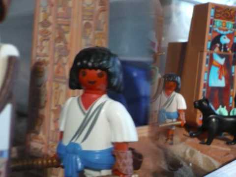 Dessin animé playmobil egypte