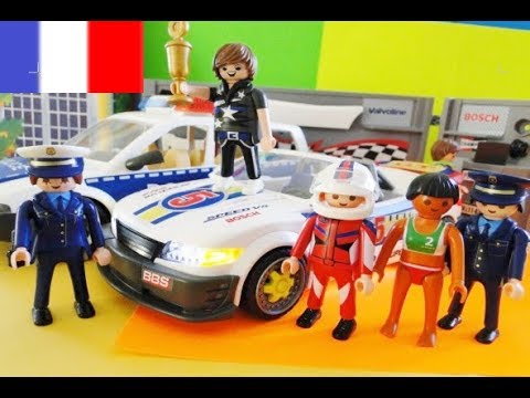 Dessin animé playmobil police en français
