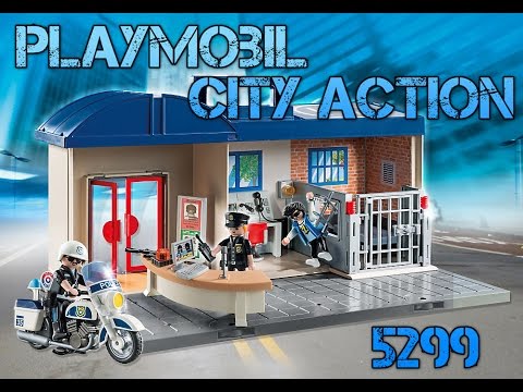 Playmobil police station youtube