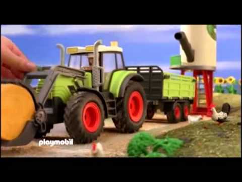 Dessin animé playmobil ferme
