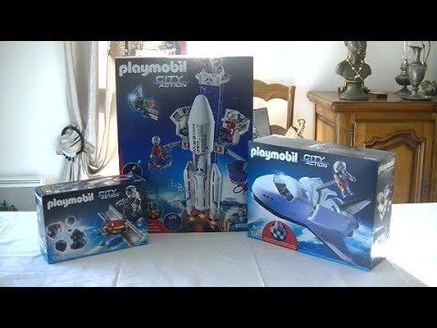 Playmobil dans l'espace