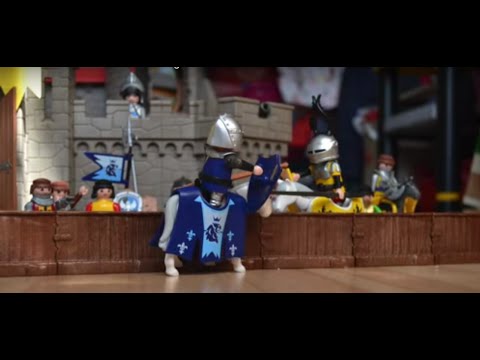 Playmobil chevalier en vidéo
