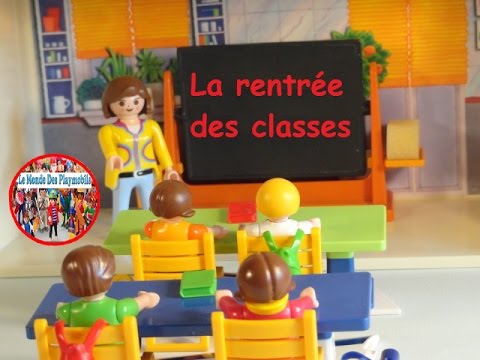 Playmobil vidéo école