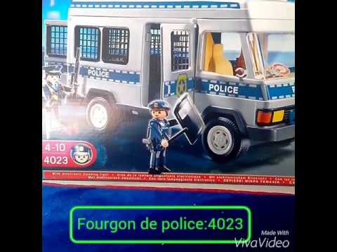 Playmobil police van youtube