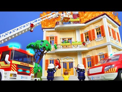 Playmobil pompier film en francais