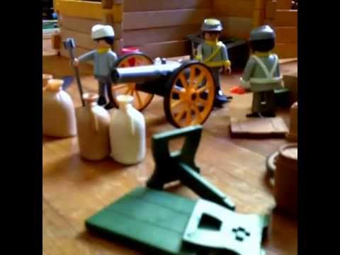 Playmobil western film en francais de la guerre de sécession